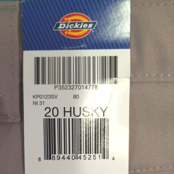 Boys straight leg Dickies pants! Size 20 husky - Picture 3 of 4